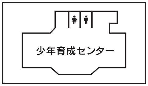 寒川第2庁舎別棟フロアマップ