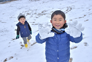 道の駅ながおの積雪画像_2021