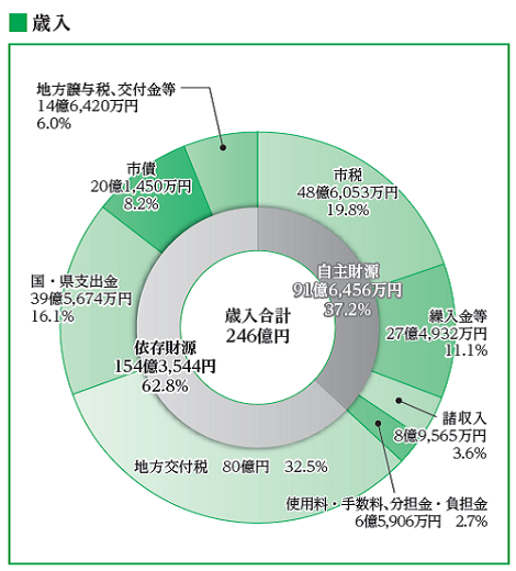 R3歳入予算の画像