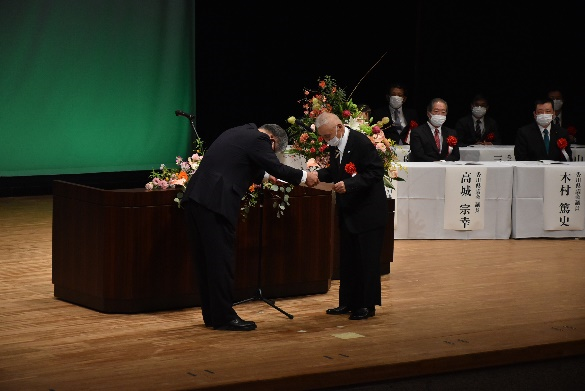 産業功労代表高木茂氏