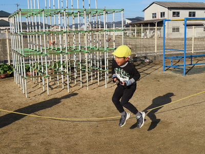 長縄跳び