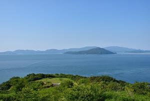 大串自然公園からの景色