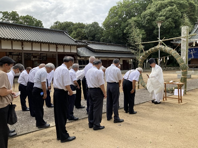石田神社夏越祭1