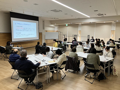 日本語ボランティア養成講座の様子1