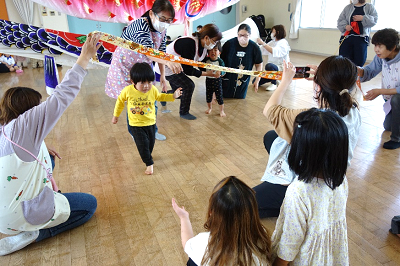 こいのぼり集会の様子4