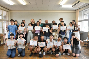 記念撮影の様子