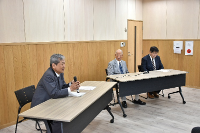 対談の様子