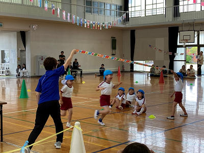 造田幼稚園運動会の様子3