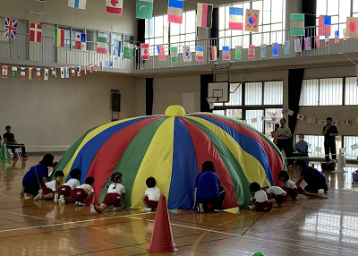 造田幼稚園運動会の様子8