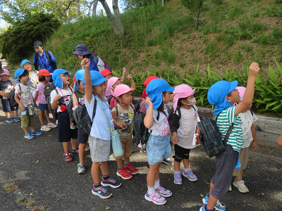 造田幼稚園運動会の様子1