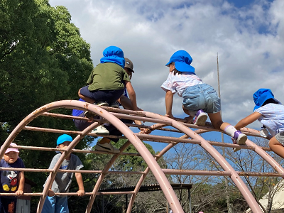 造田幼稚園園外保育の様子5