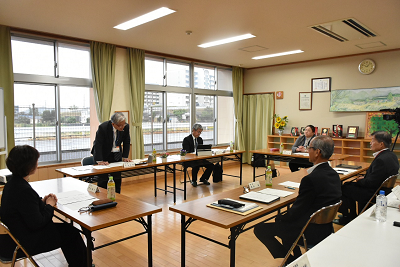 さぬき市総合教育会議の様子